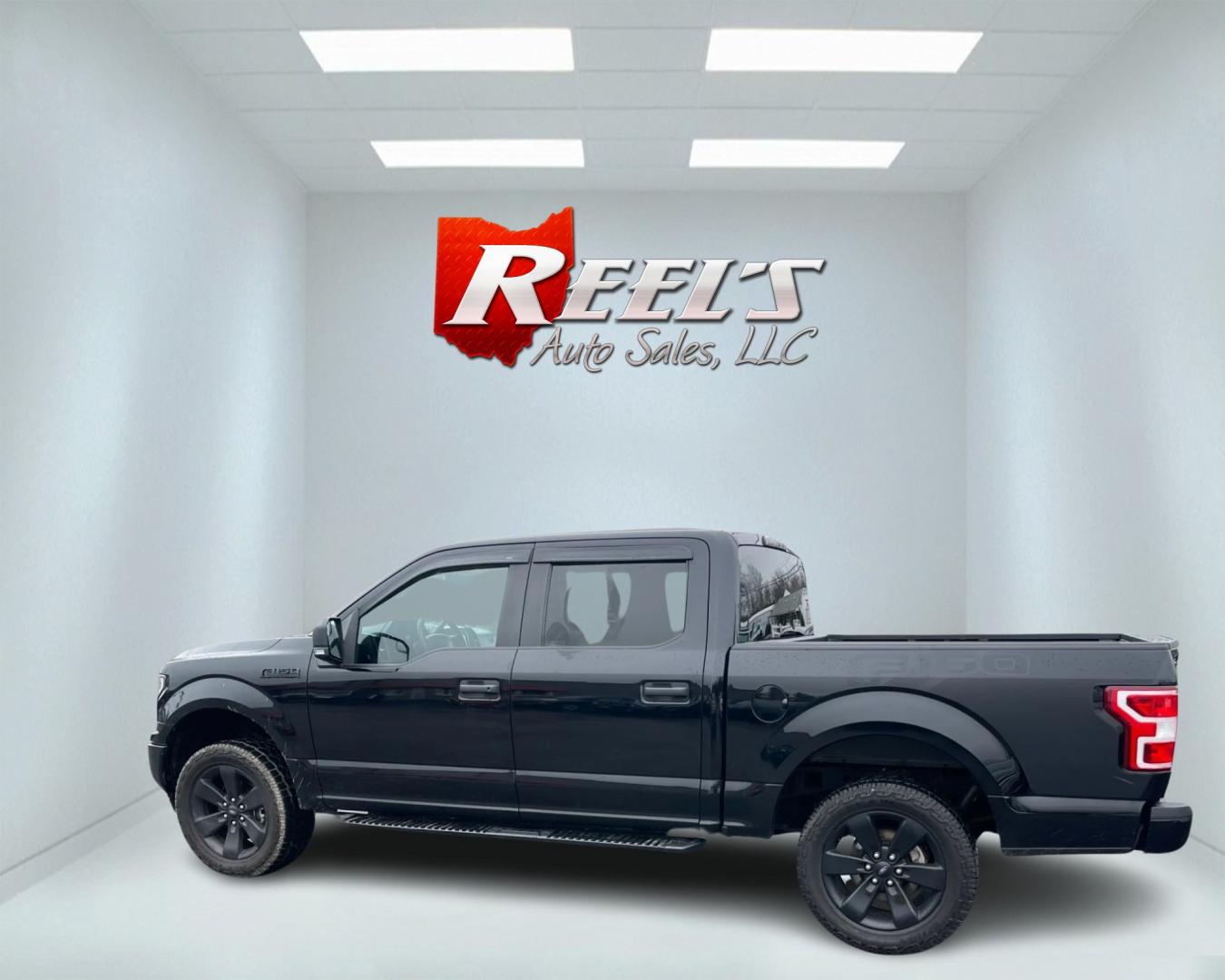 2018 Black /Black Ford F-150 STX SuperCrew 5.5-ft. Bed 4WD (1FTEW1EP7JF) with an 2.7L V6 DOHC 24V TWIN TURBO engine, 10 Speed Auto transmission, located at 11115 Chardon Rd. , Chardon, OH, 44024, (440) 214-9705, 41.580246, -81.241943 - Photo#12